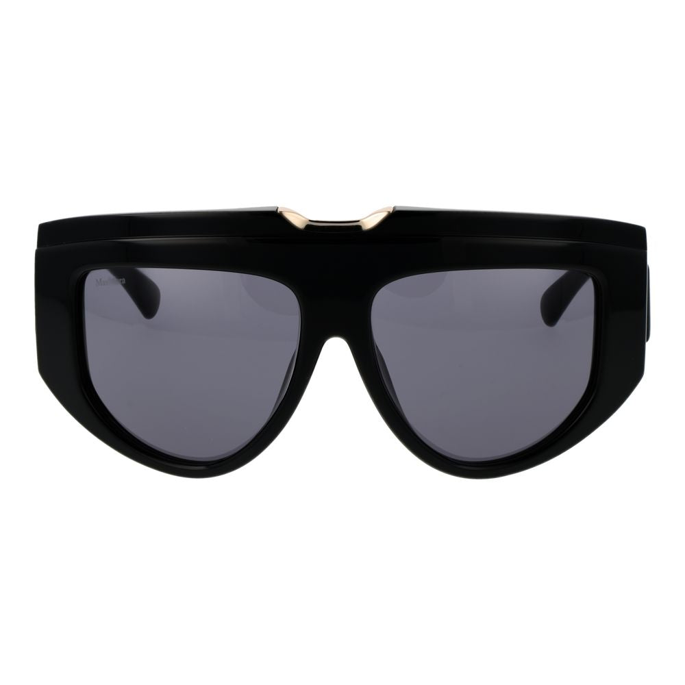 Lunettes de soleil noires pour femme Max Mara