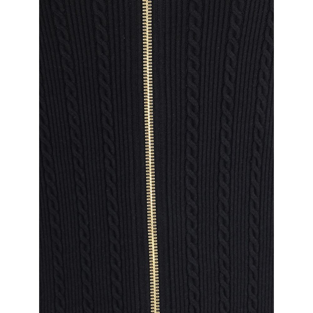 Jupe mi-longue en tricot Balmain