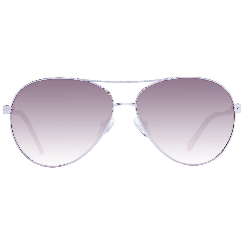 Lunettes de soleil Guess, doré rose, pour femme
