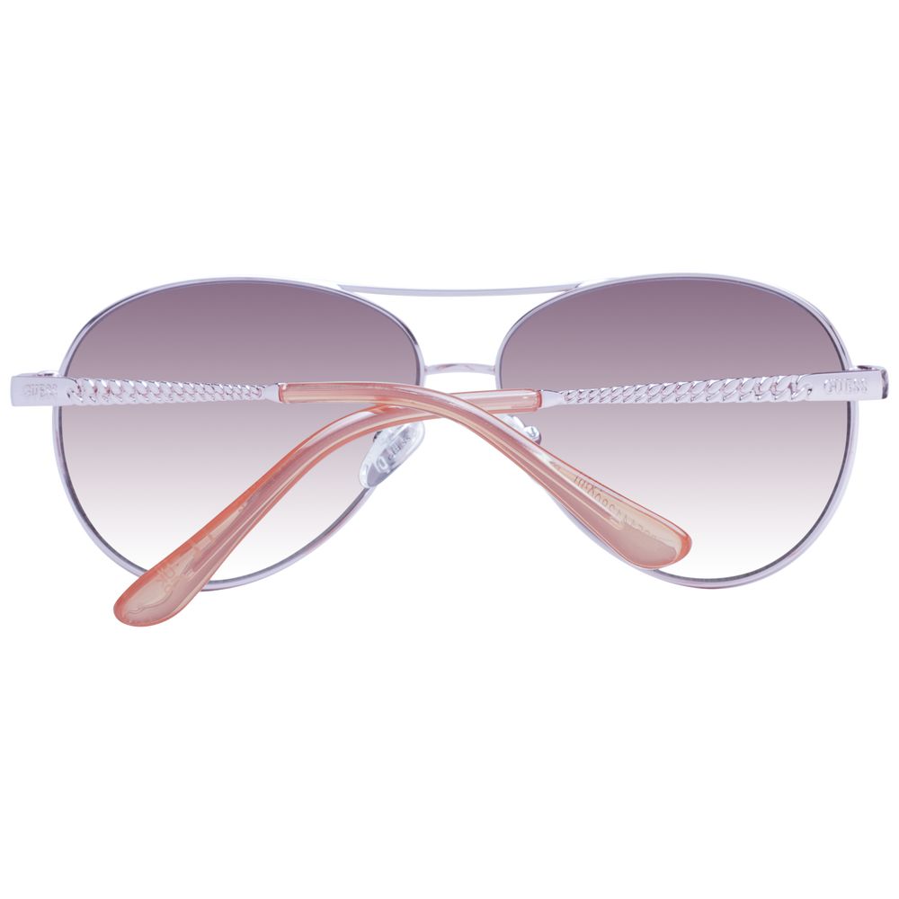 Lunettes de soleil Guess, doré rose, pour femme