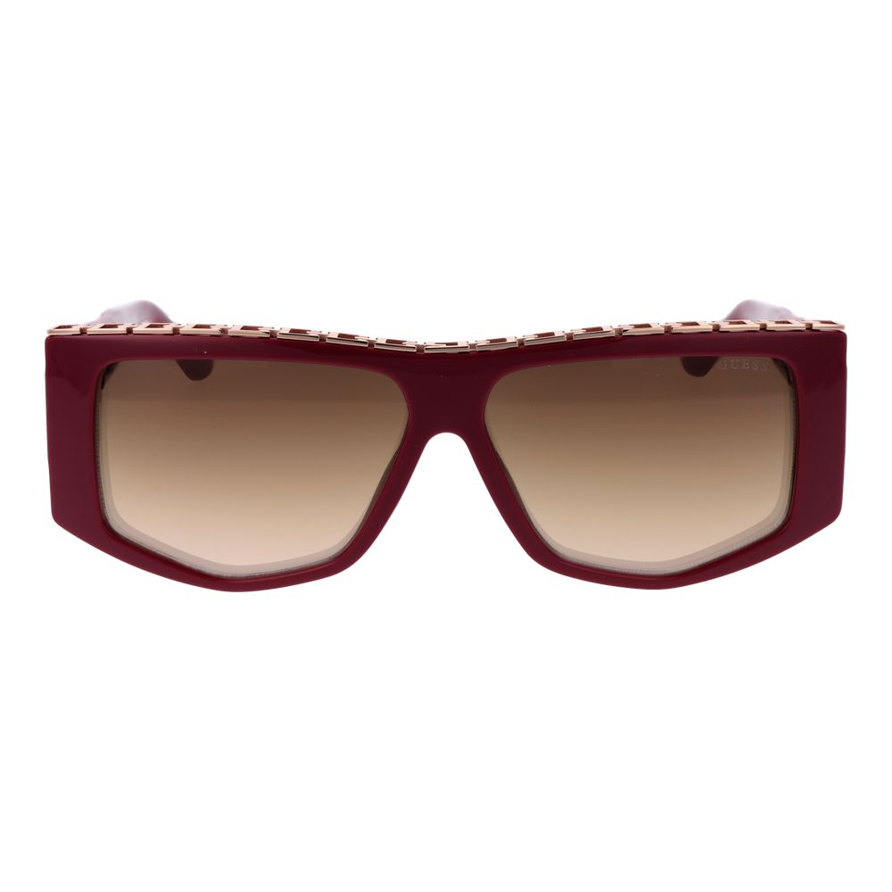 Lunettes de soleil Guess pour femme, rouges