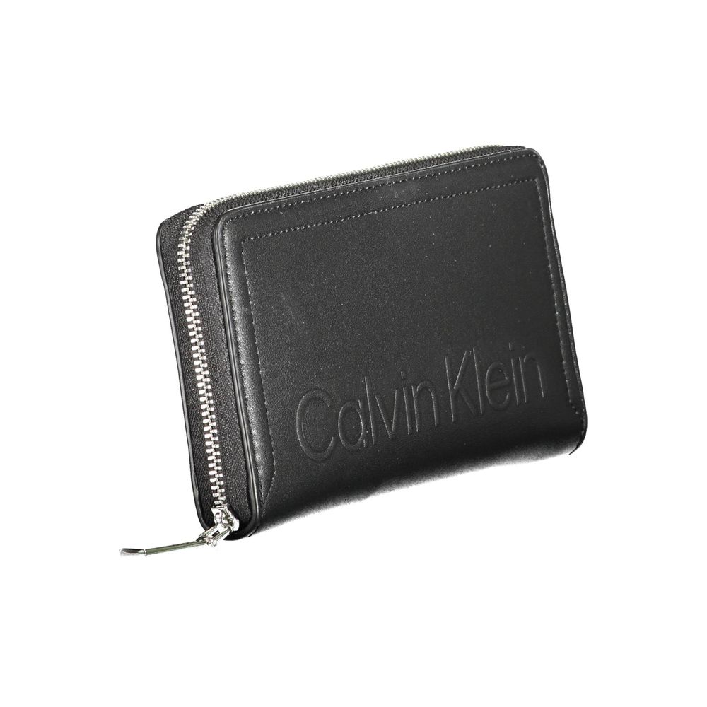 Portefeuille en polyéthylène noir Calvin Klein