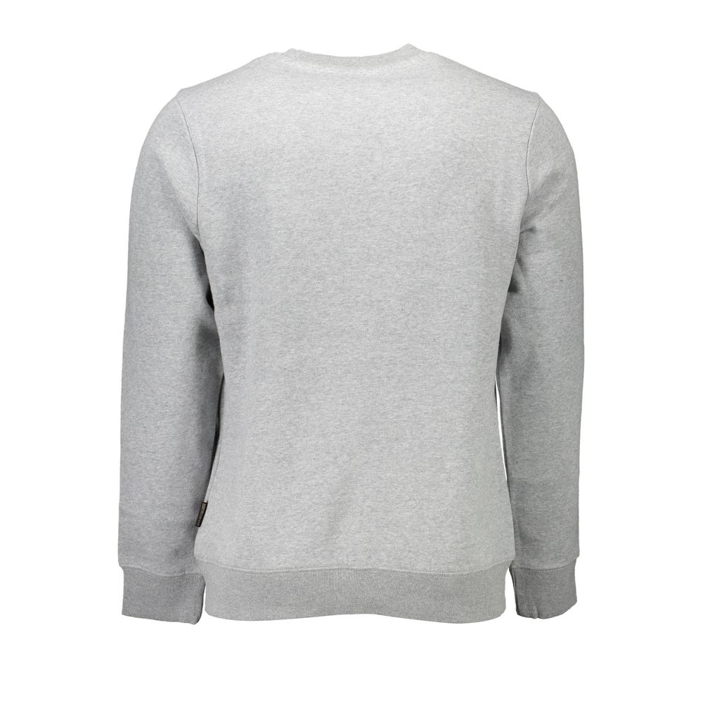 Pull en coton gris pour homme Napapijri