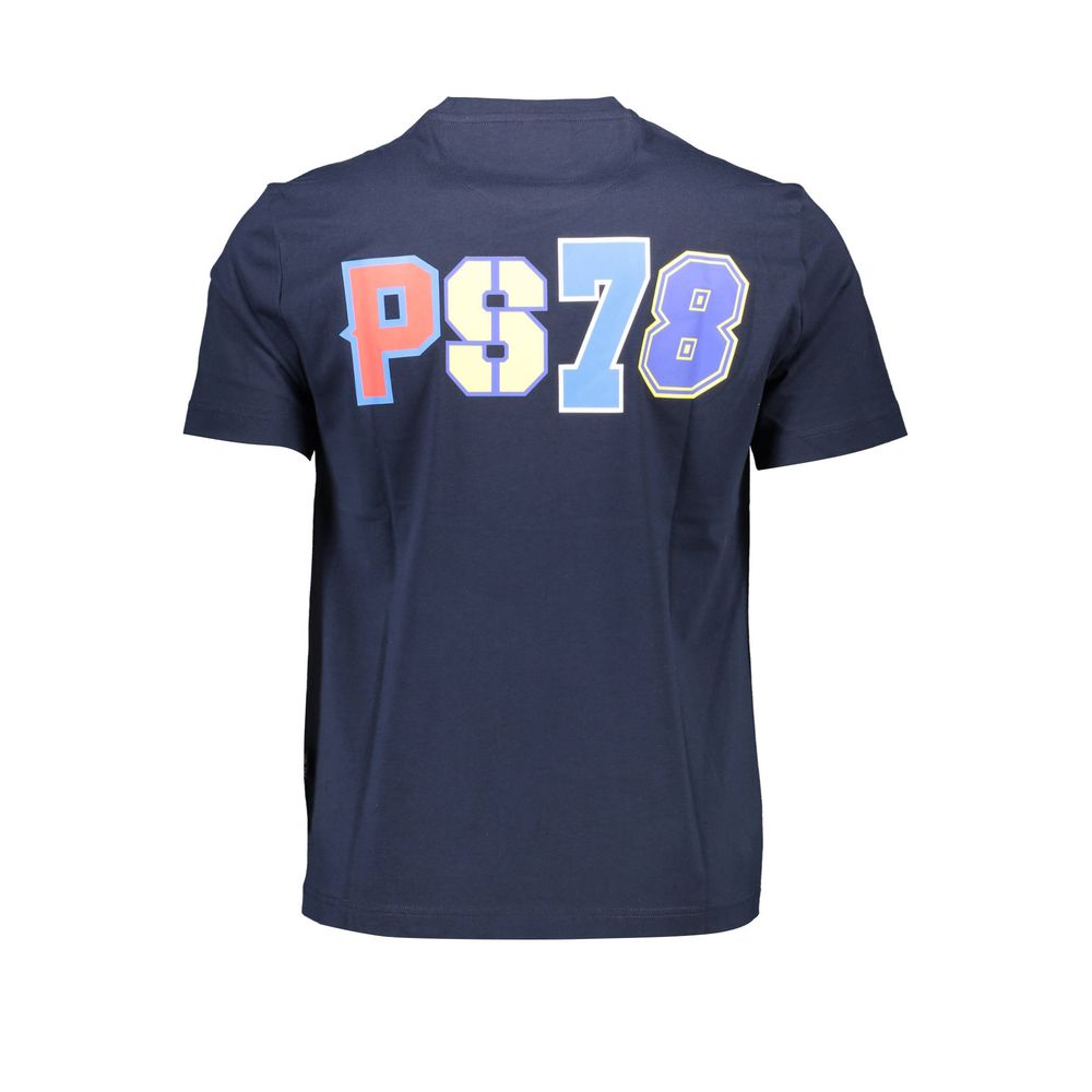 T-shirt en coton bleu Plein Sport