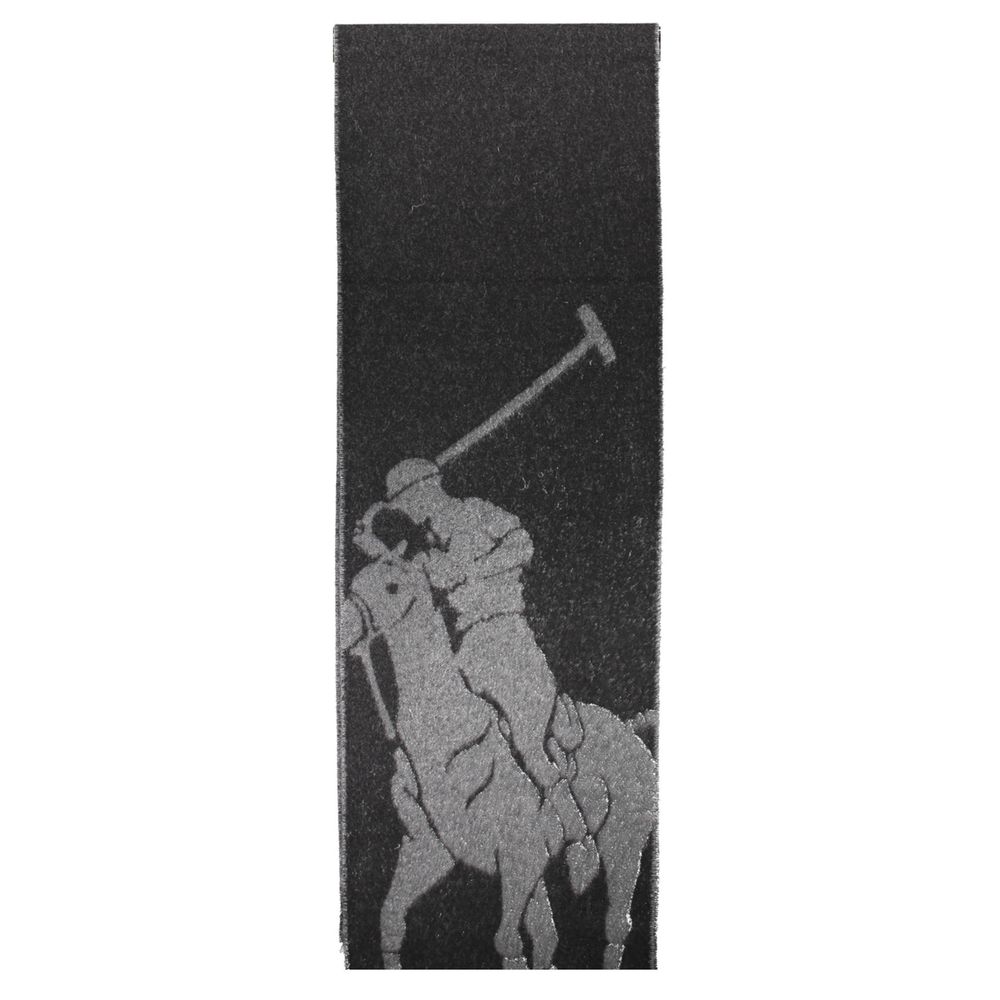 Écharpe en nylon noir Ralph Lauren