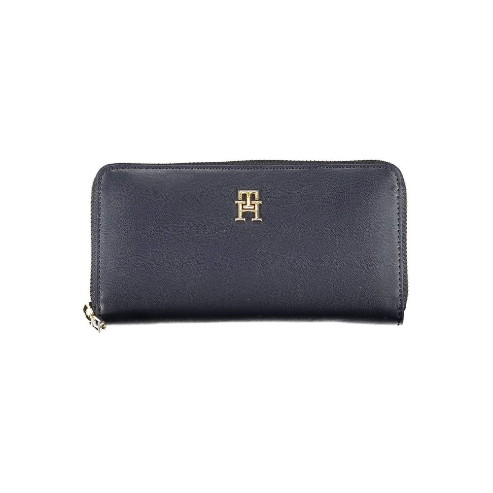 Tommy Hilfiger Blauwe Polyethyleen Portemonnee