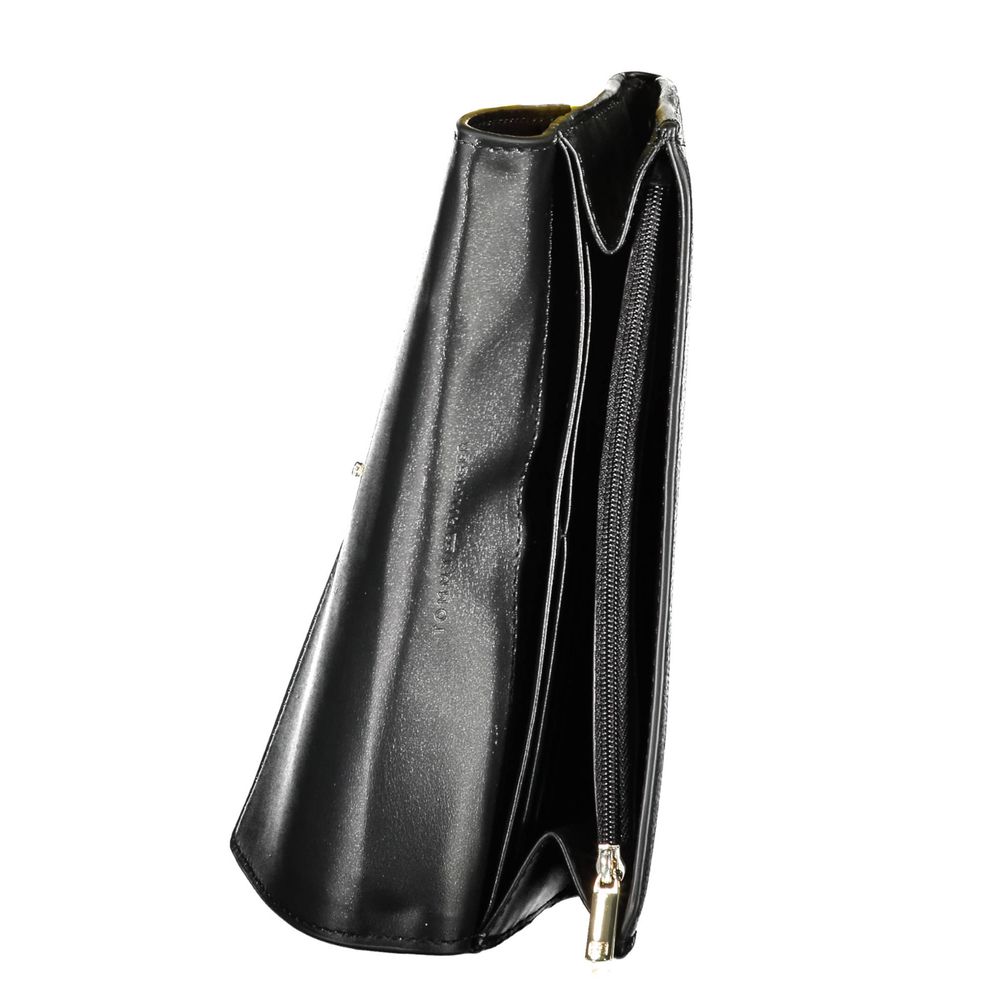 Tommy Hilfiger Zwarte Polyethyleen Portemonnee