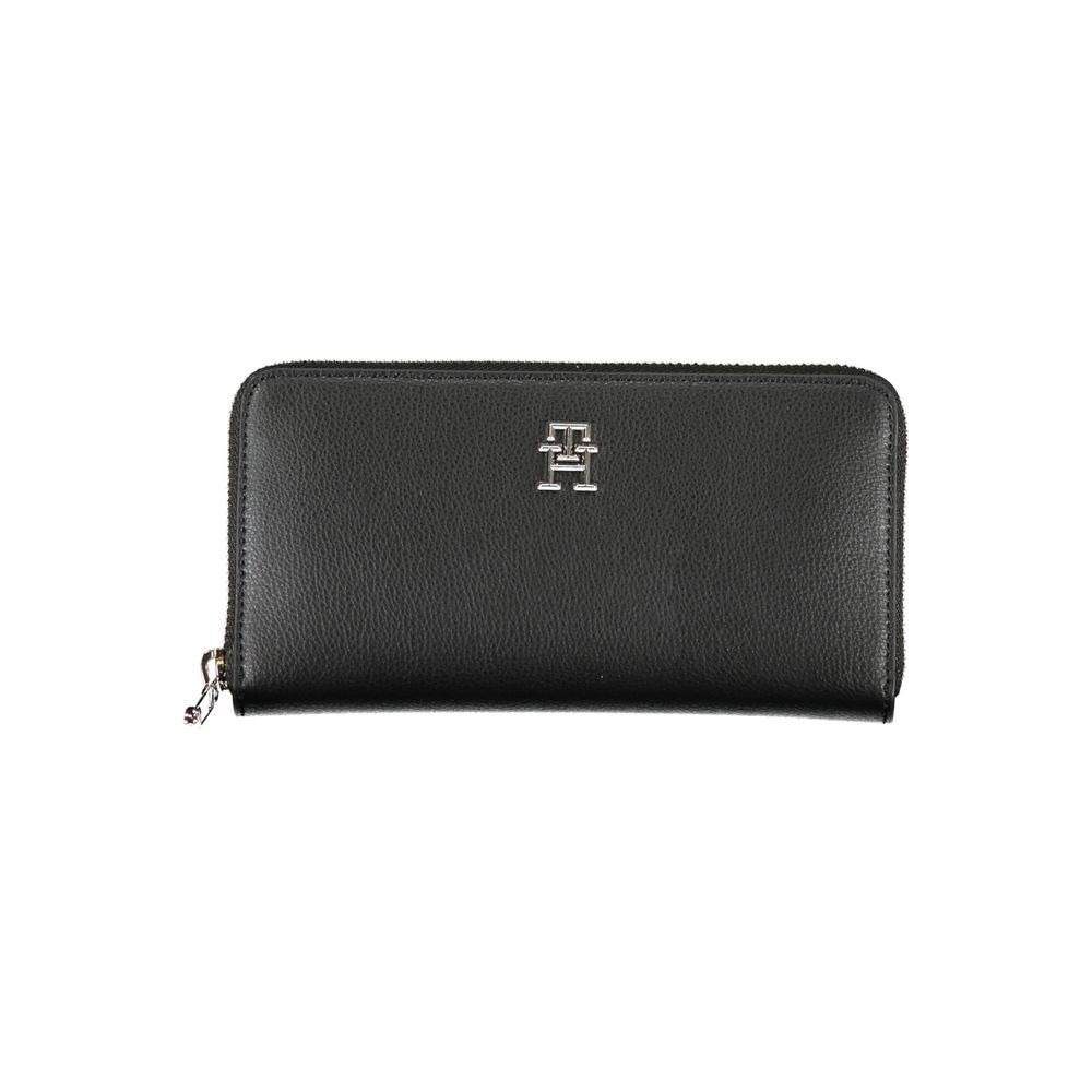 Tommy Hilfiger Zwarte Polyester Portemonnee