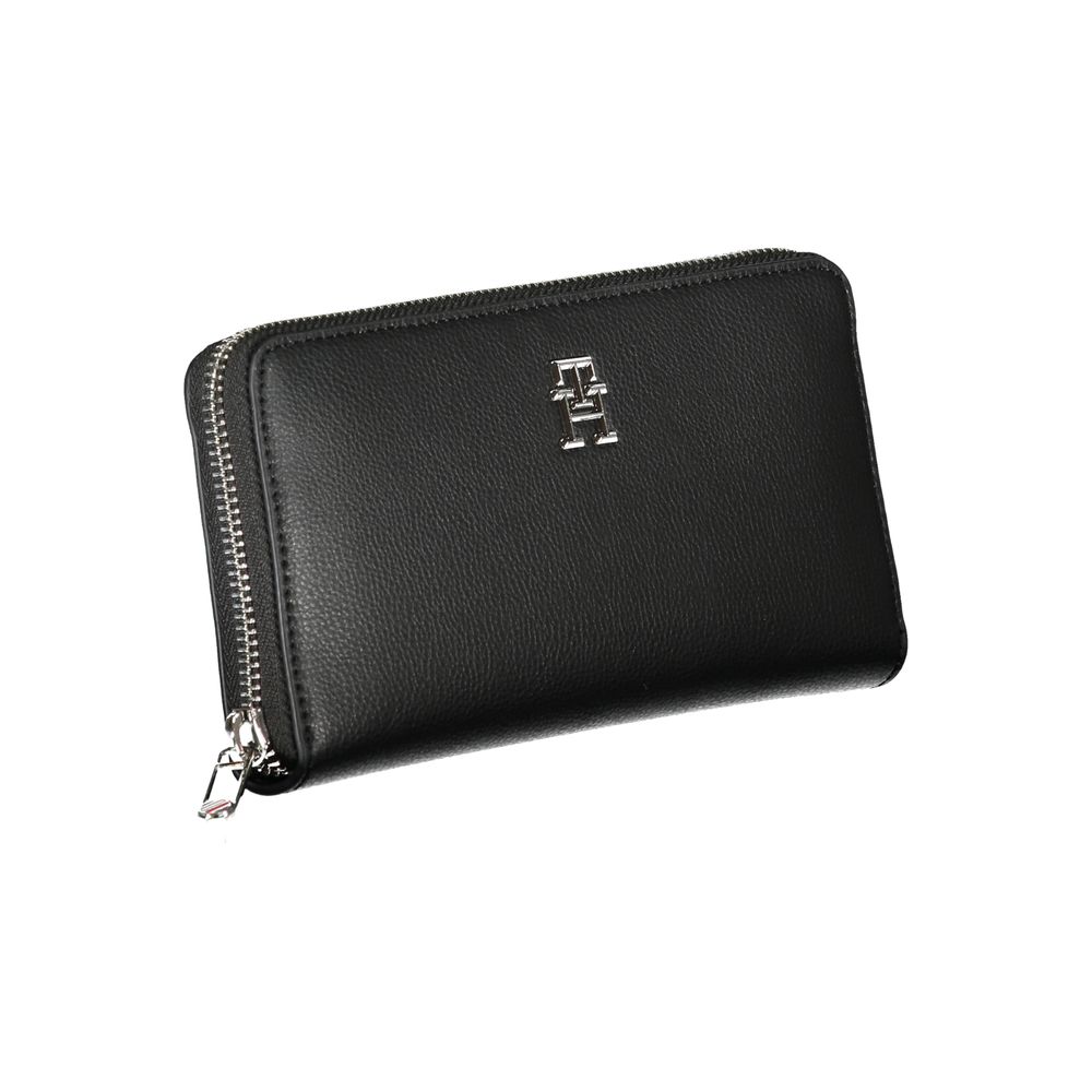 Tommy Hilfiger Zwarte Polyester Portemonnee