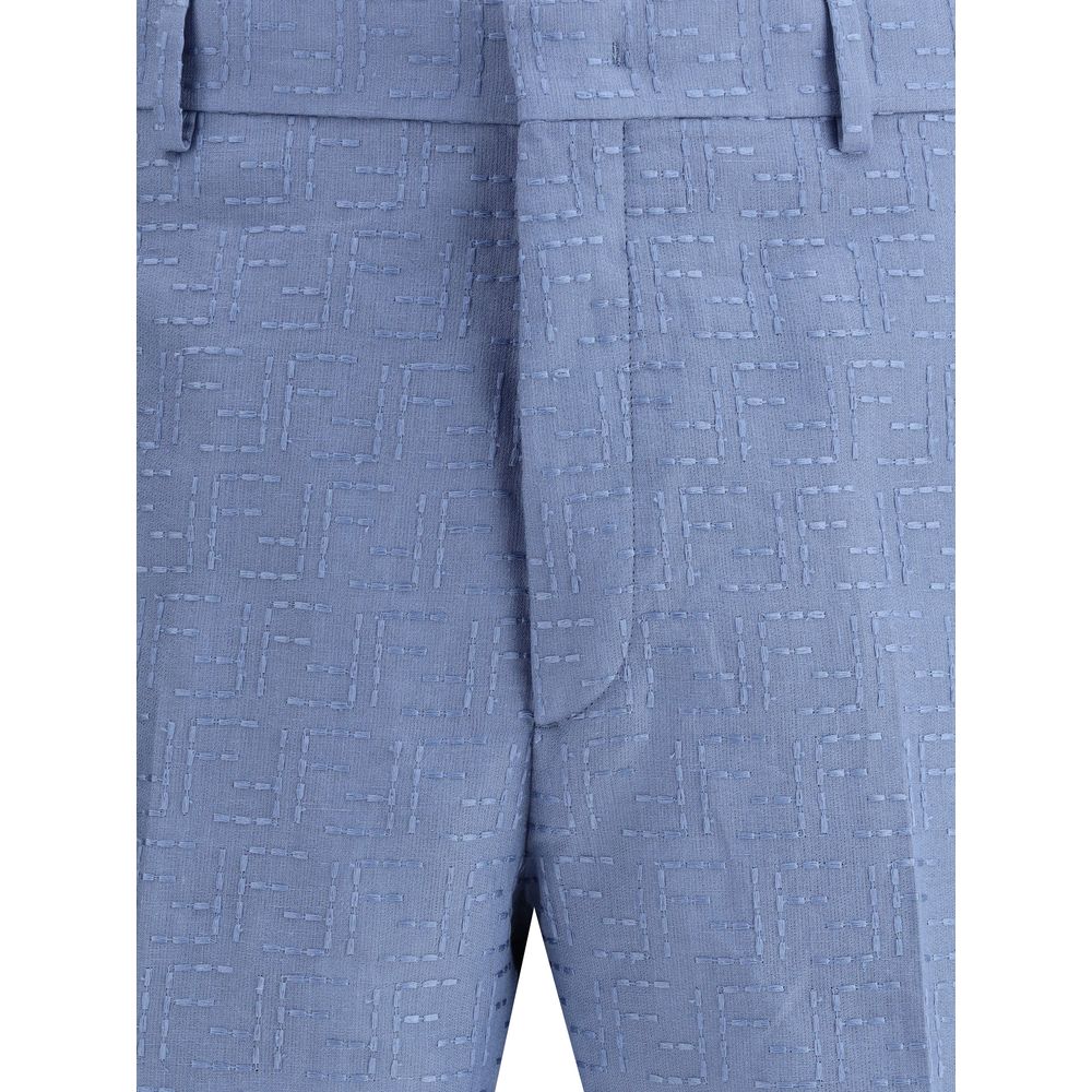Shorts en lin Fendi