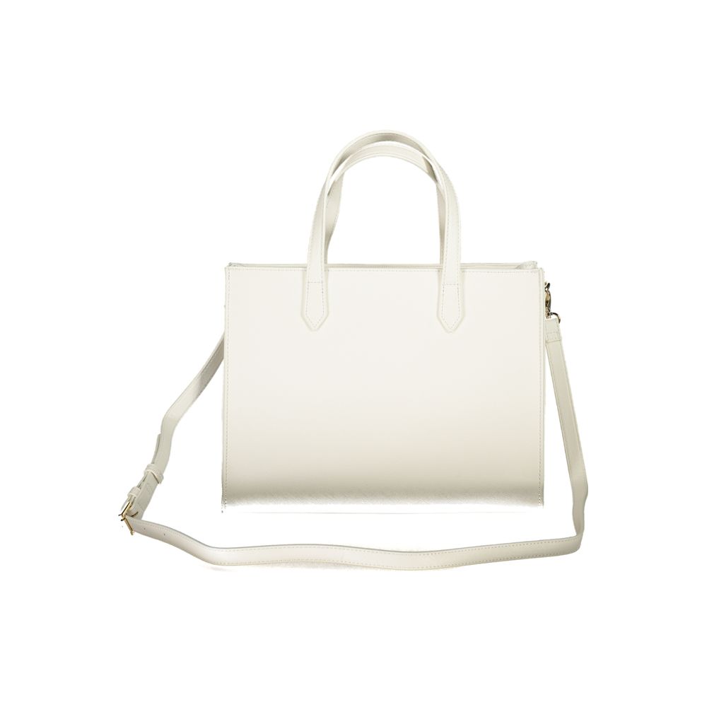 Sac à main en polyéthylène blanc Mario Valentino