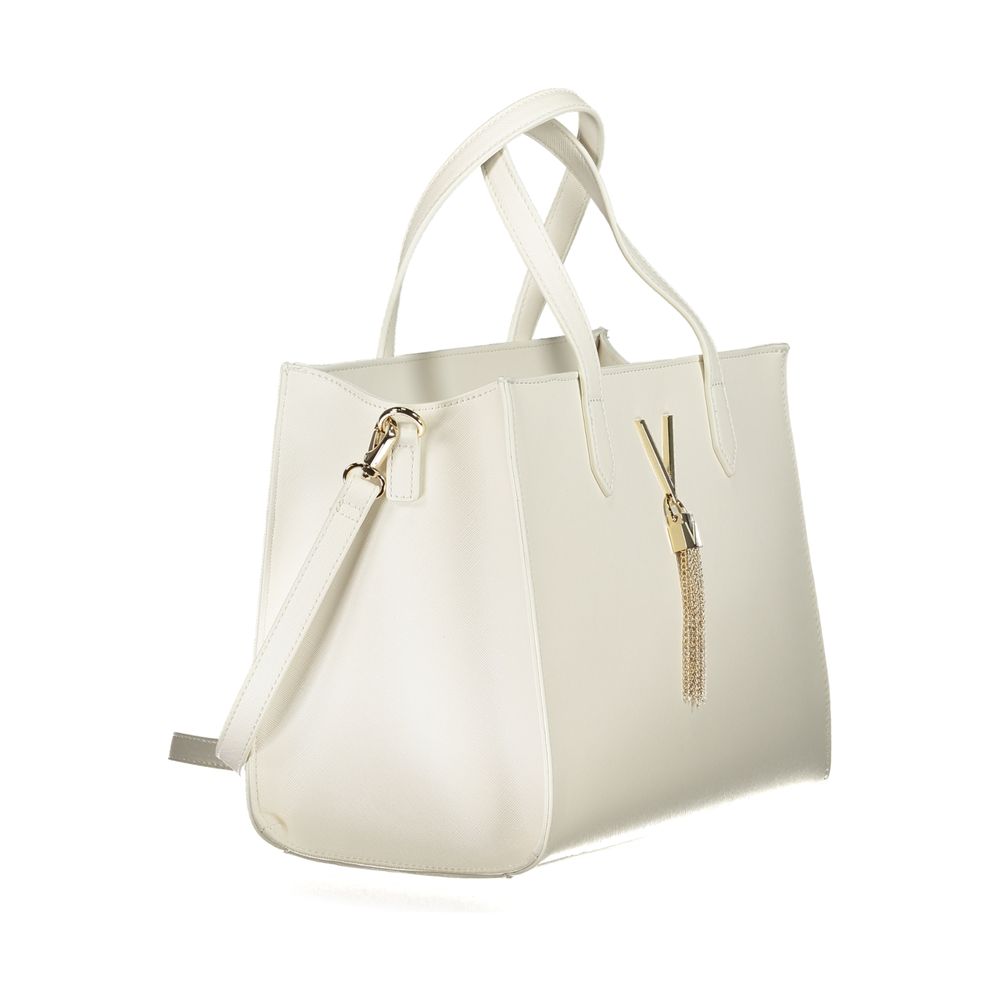 Sac à main en polyéthylène blanc Mario Valentino