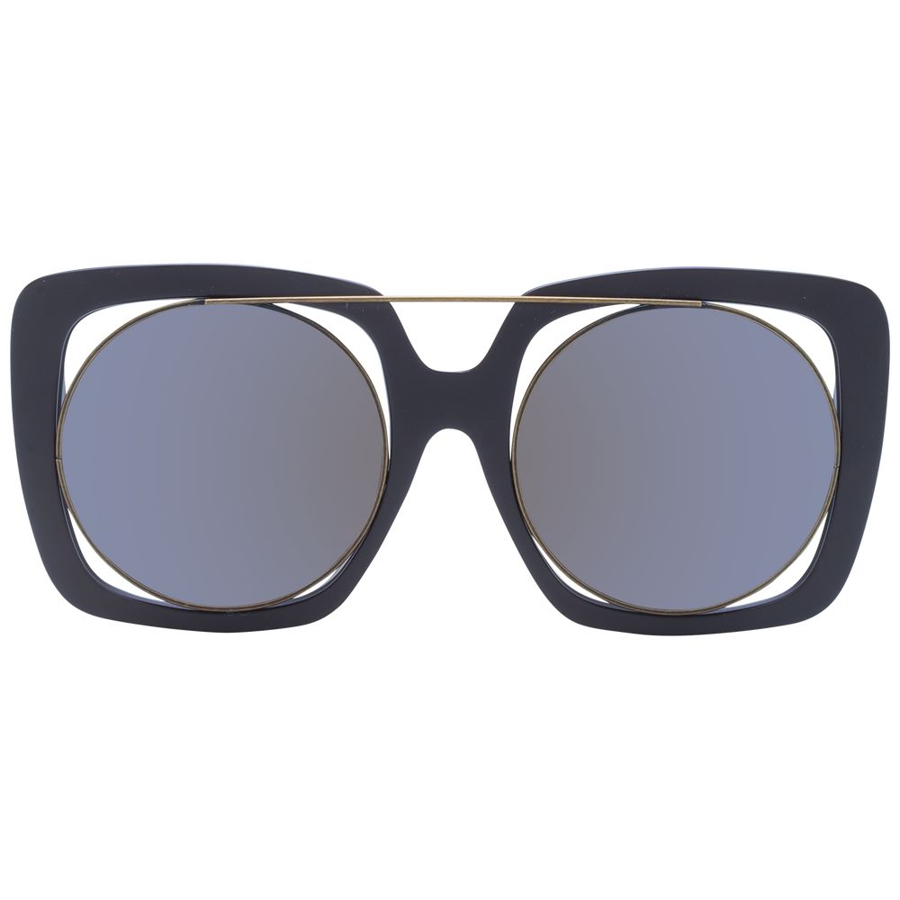 Yohji Yamamoto Bruine Unisex Zonnebril