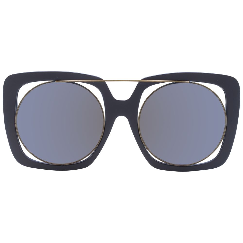 Yohji Yamamoto Bruine Unisex Zonnebril
