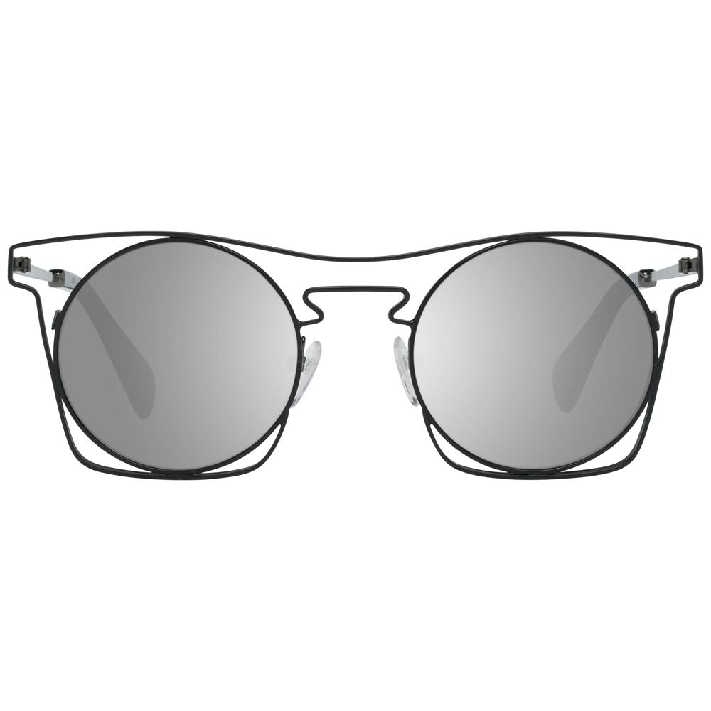 Yohji Yamamoto Blauwe Unisex Zonnebril