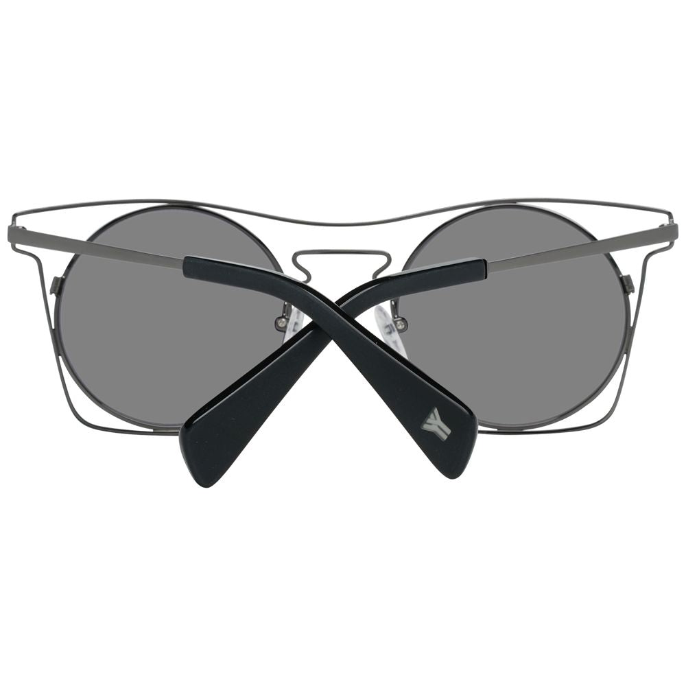 Yohji Yamamoto Blauwe Unisex Zonnebril