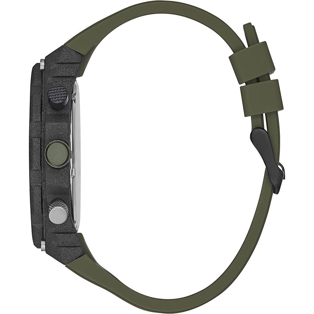 Montre synthétique verte Guess