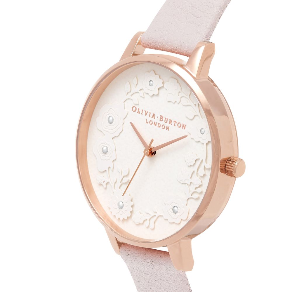 Montre Olivia Burton en cuir synthétique multicolore