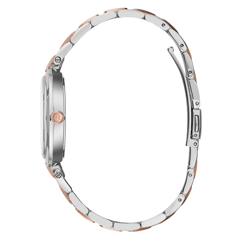 Furla Grijs Roestvrijstalen Horloge