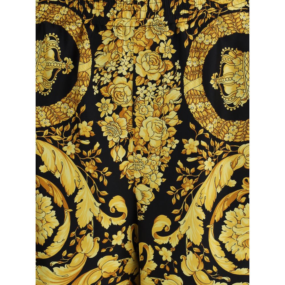 Versace Silk Shorts