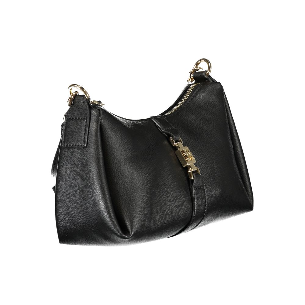Tommy Hilfiger Zwarte Polyester Handtas