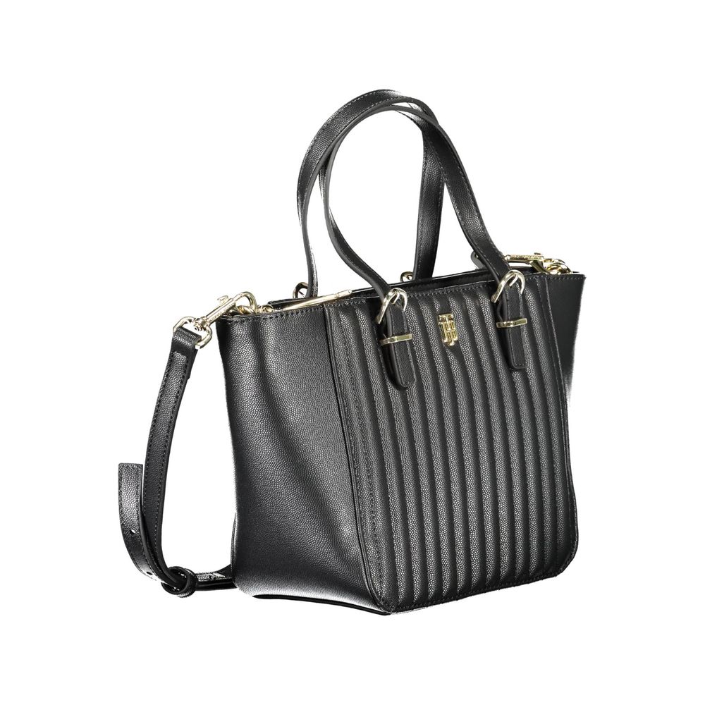 Tommy Hilfiger Zwarte Polyethyleen Handtas