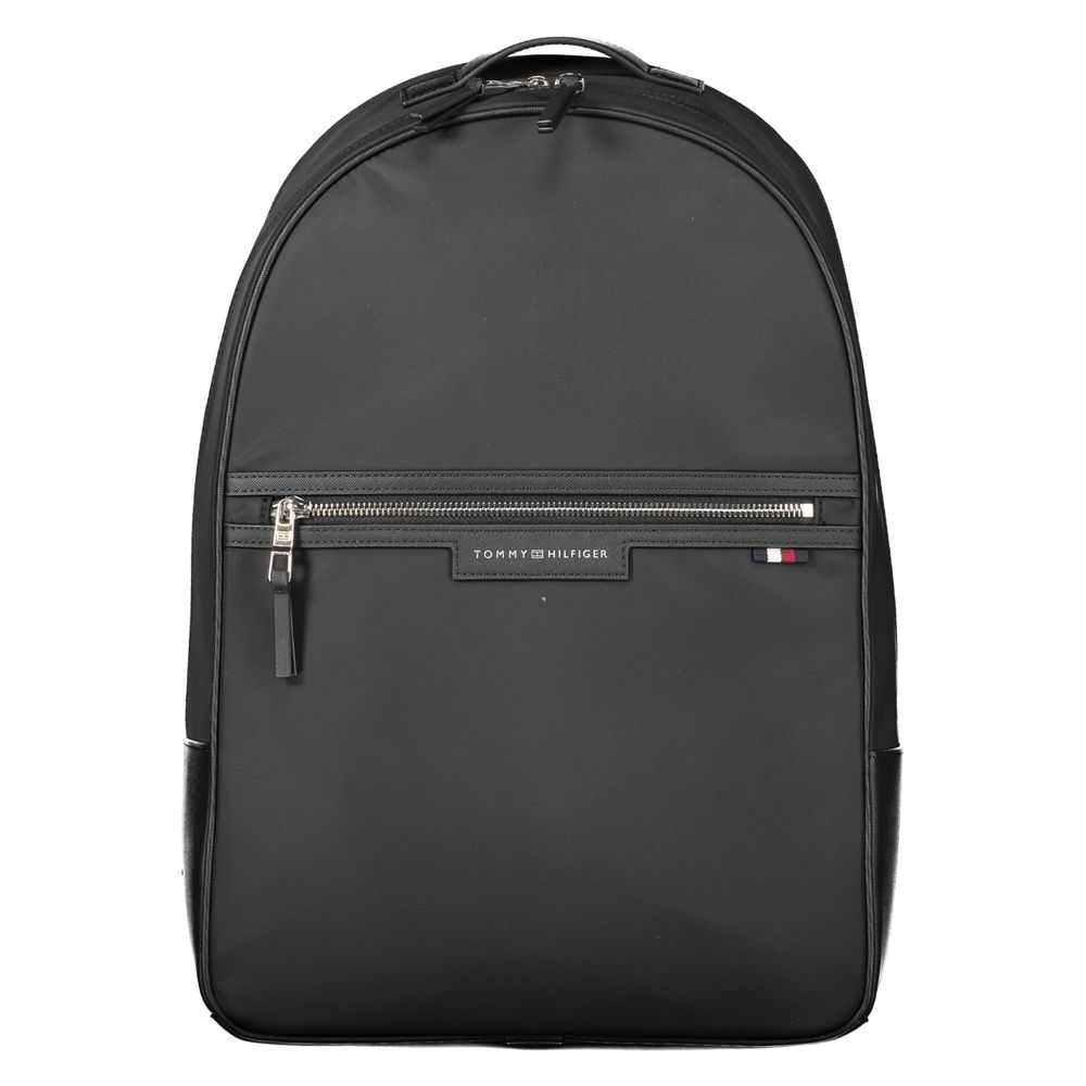 Tommy Hilfiger Zwarte Polyester Rugzak