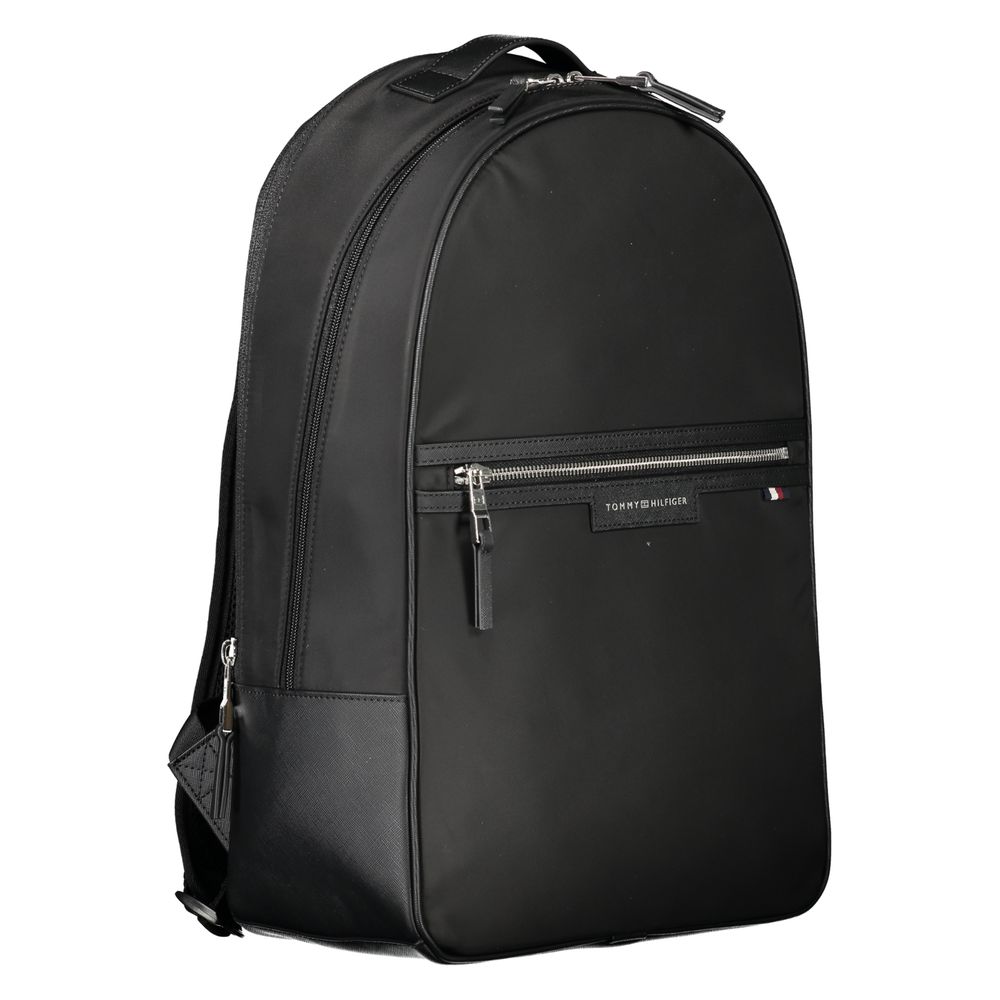 Tommy Hilfiger Zwarte Polyester Rugzak