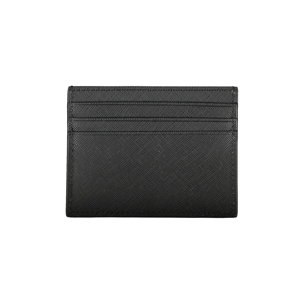 Tommy Hilfiger zwarte leren portemonnee