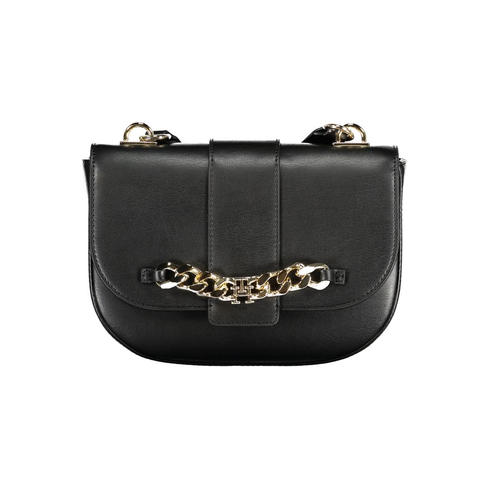 Tommy Hilfiger Zwarte Polyethyleen Handtas