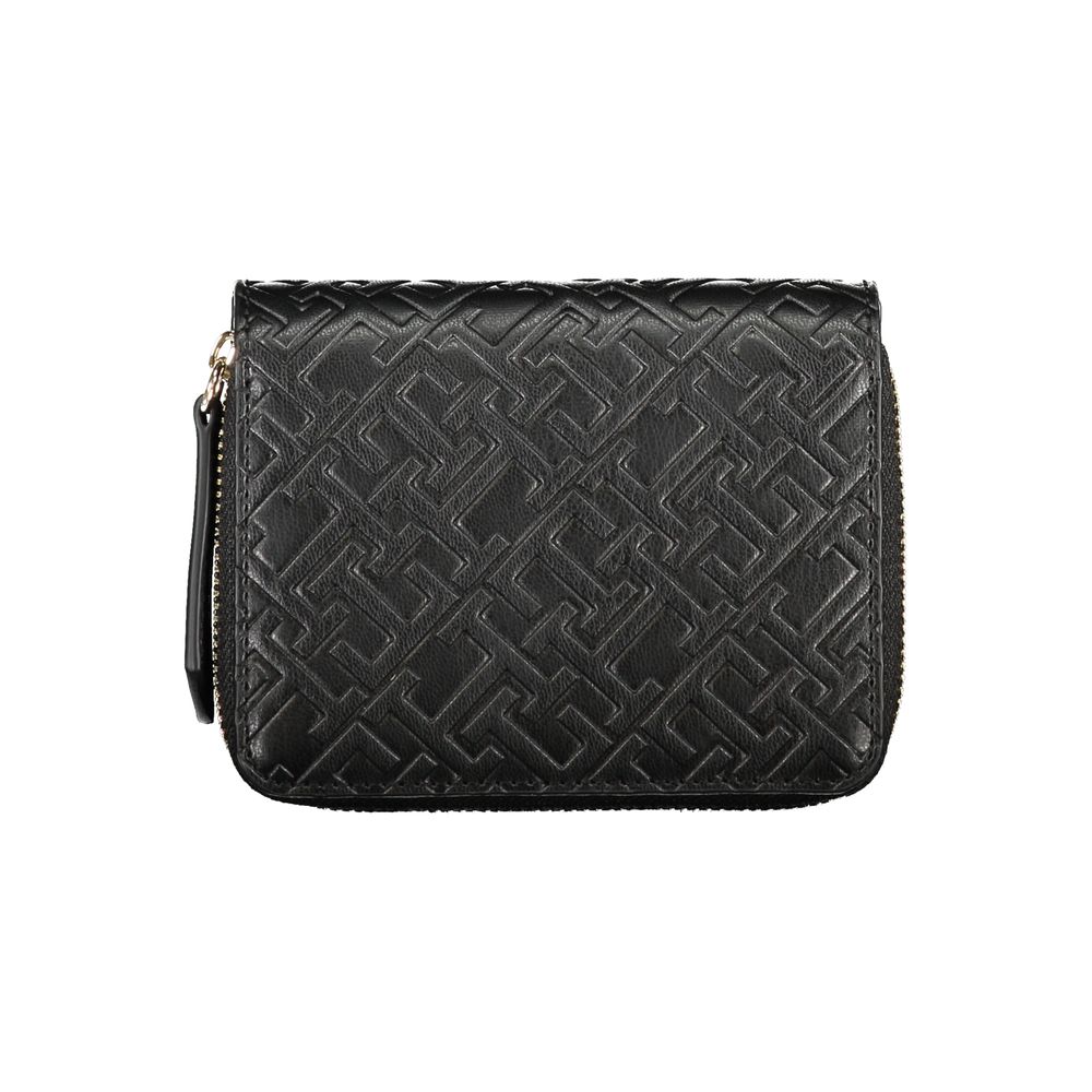 Tommy Hilfiger Zwarte Polyethyleen Portemonnee