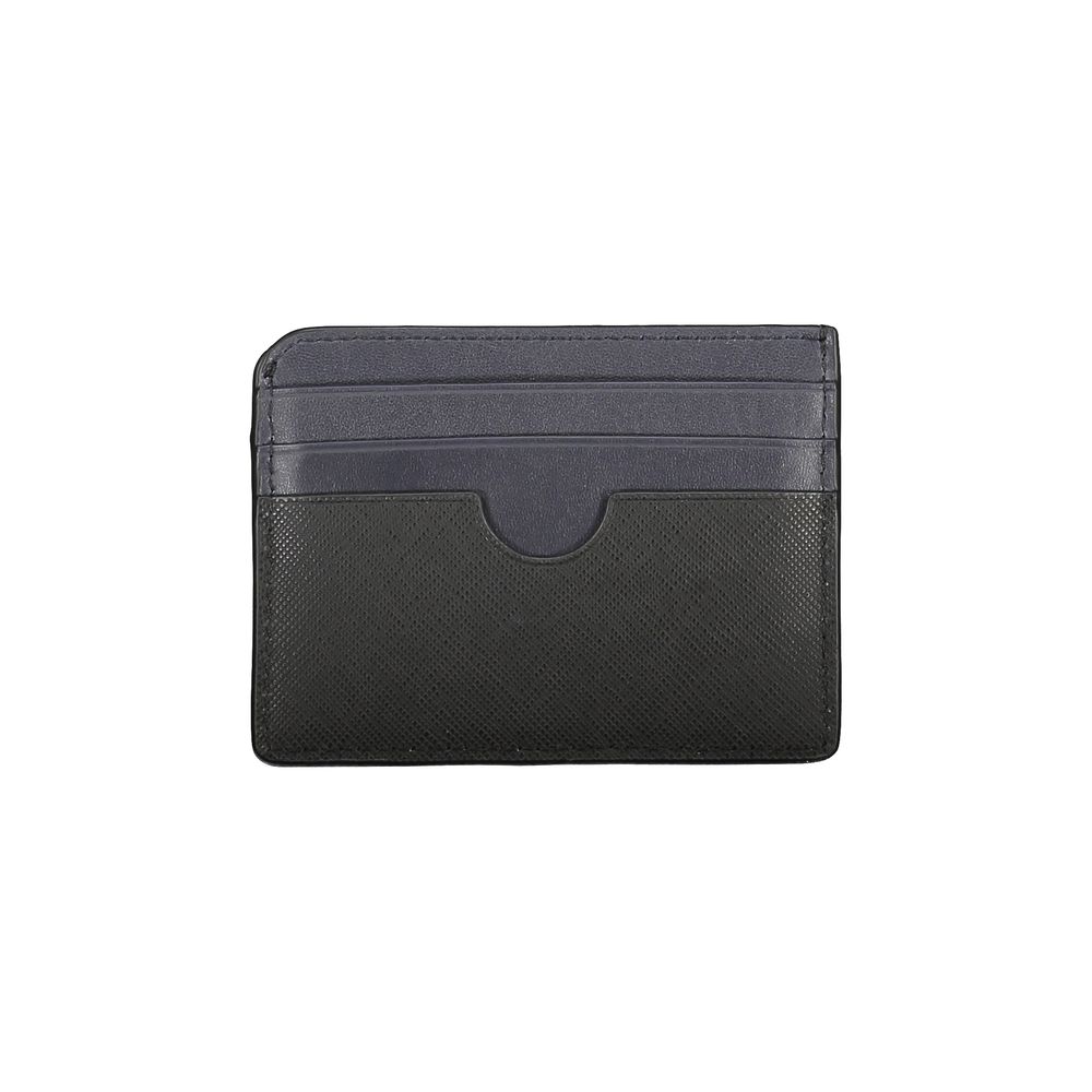 Tommy Hilfiger zwarte leren portemonnee