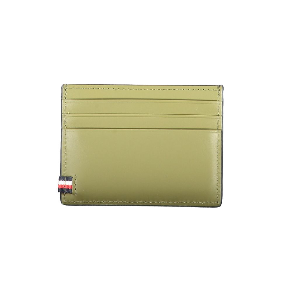 Tommy Hilfiger zwarte leren portemonnee