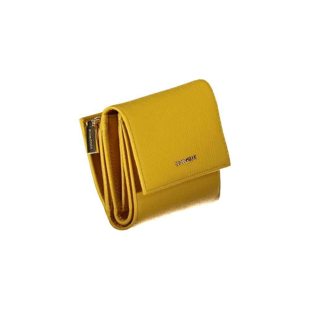Coccinelle Yellow Leather Wallet