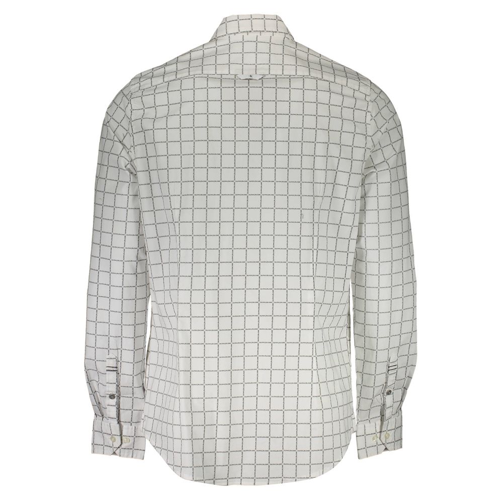 Chemise en coton blanc Calvin Klein