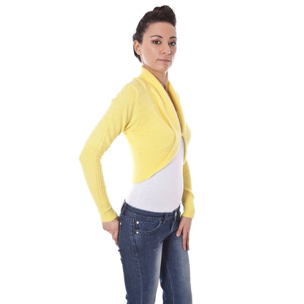 Pull en laine jaune Datch