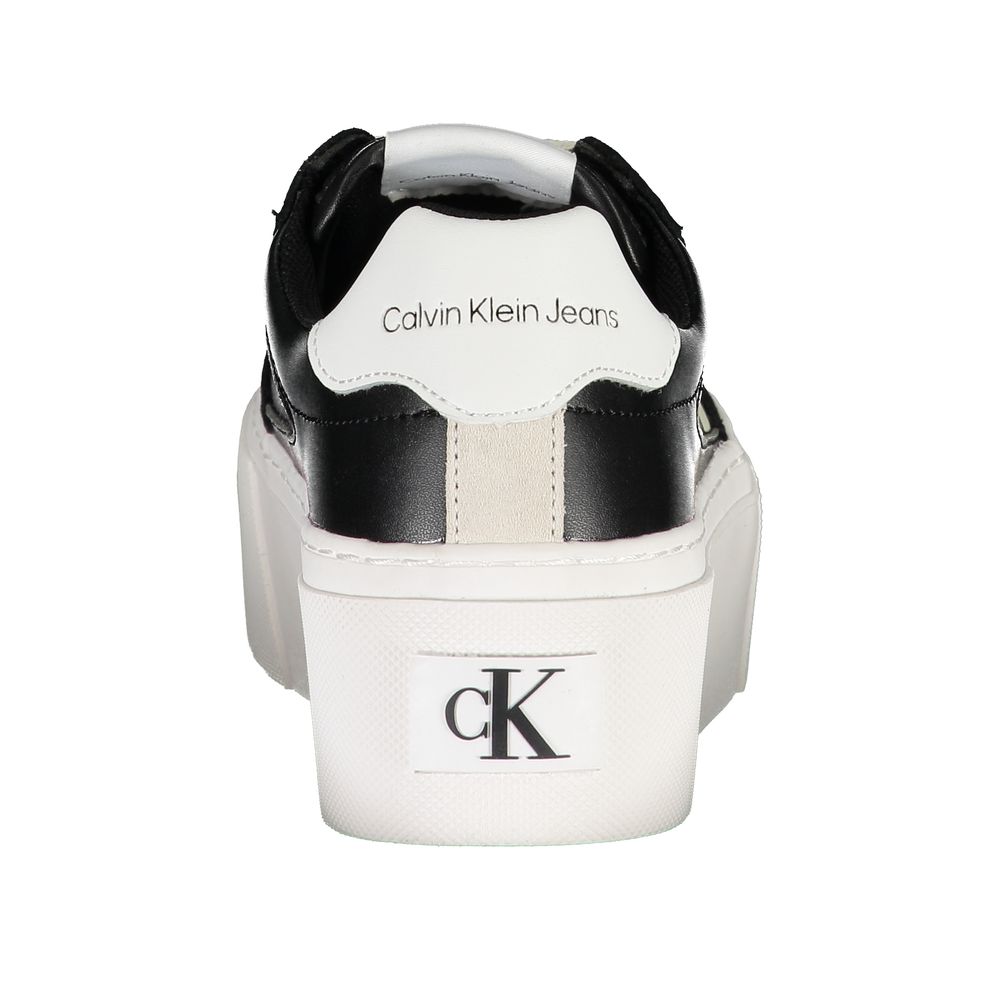 Sneaker en polyester noir Calvin Klein