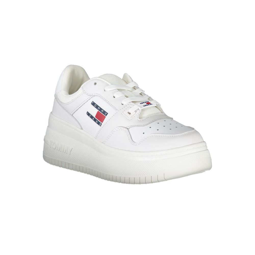 Sneaker blanche en polyester Tommy Hilfiger