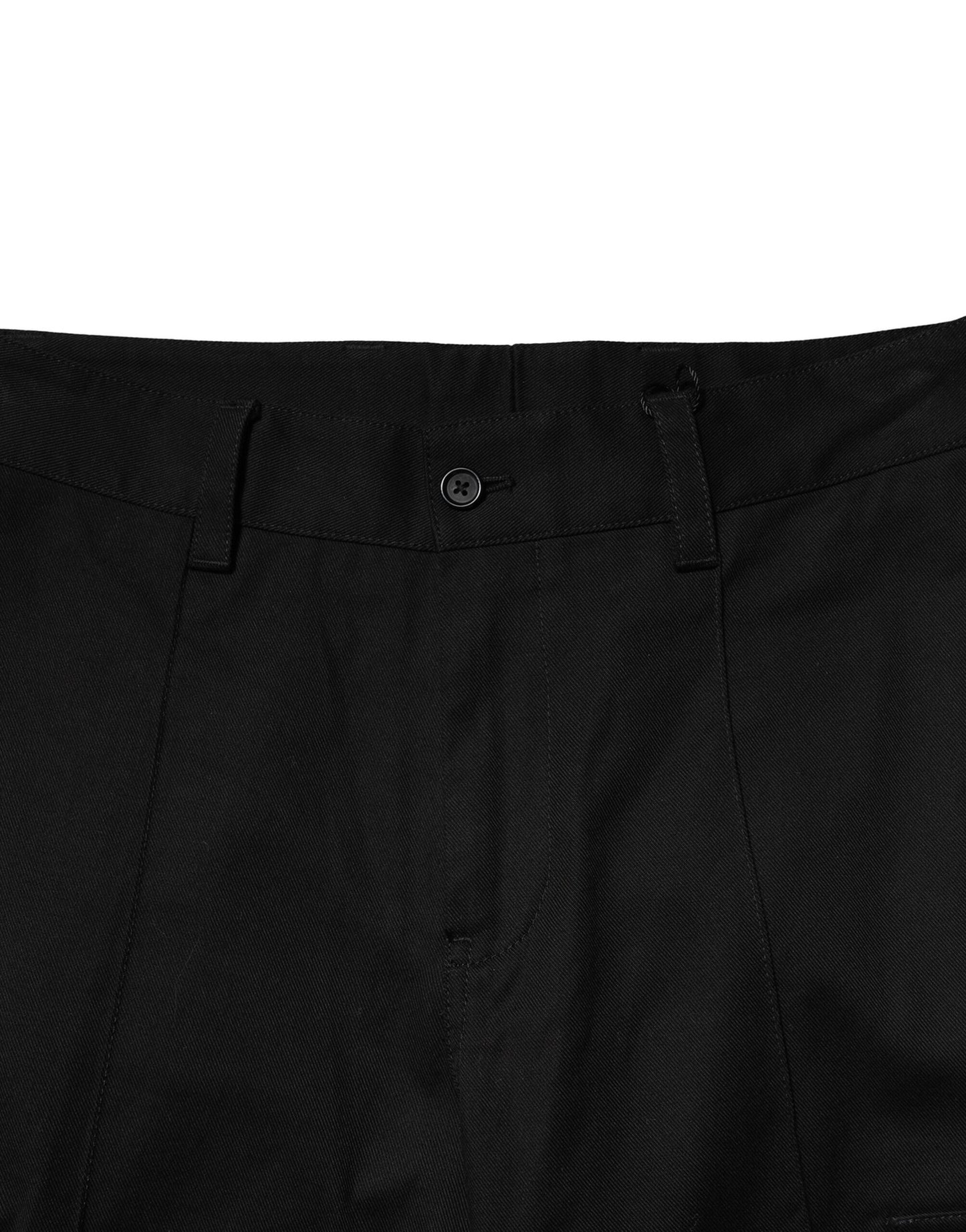 Pantalon cargo noir en coton Dolce & Gabbana pour homme