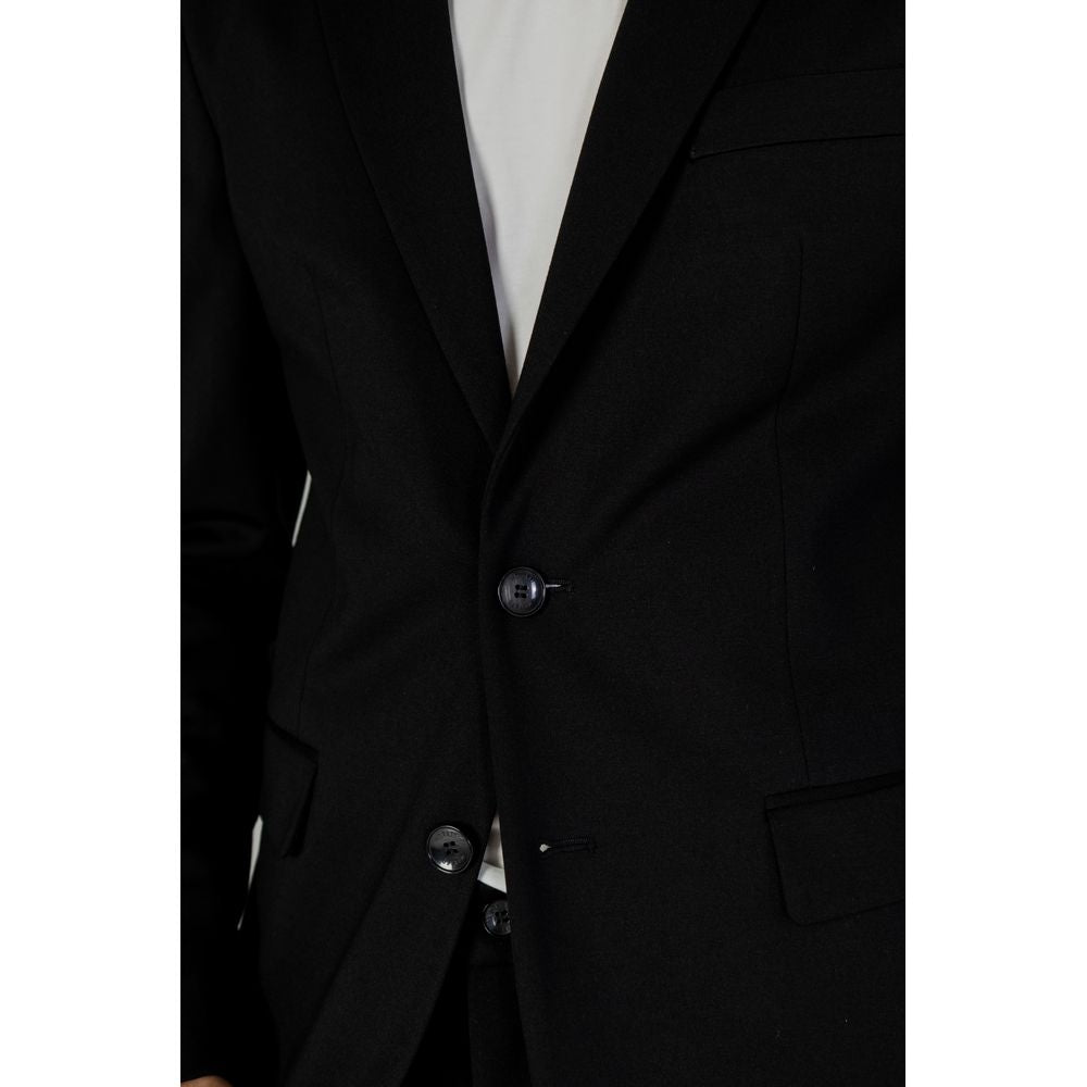 Antony Morato zwarte polyester blazer
