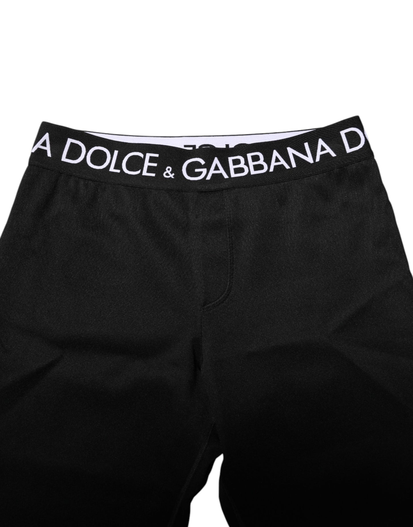 Pantalon de jogging skinny en nylon noir pour homme de Dolce & Gabbana