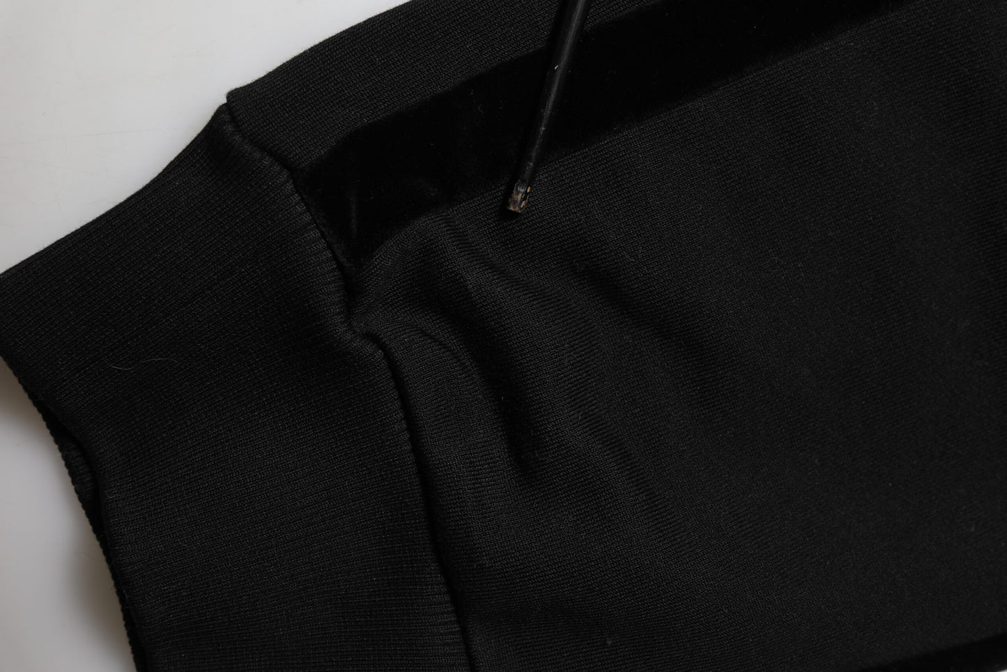 Dolce & Gabbana Black Cotton Men Jogger Sweatpants Pants