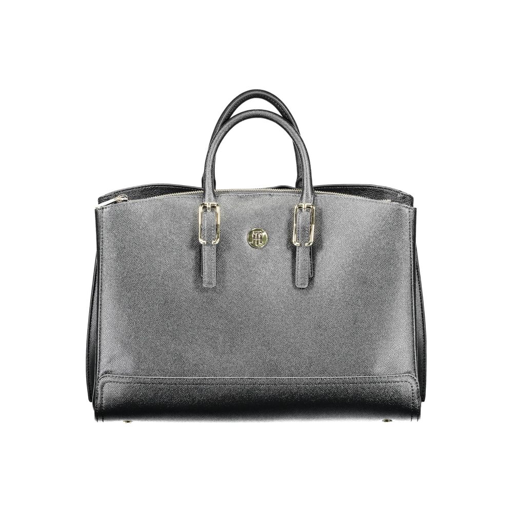 Tommy Hilfiger Zwarte Polyethyleen Handtas