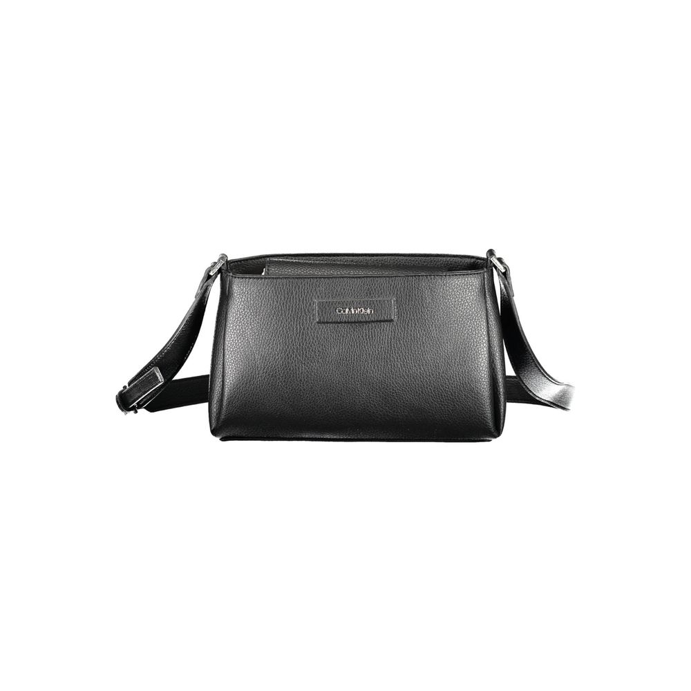 Calvin Klein Zwarte Polyester Handtas