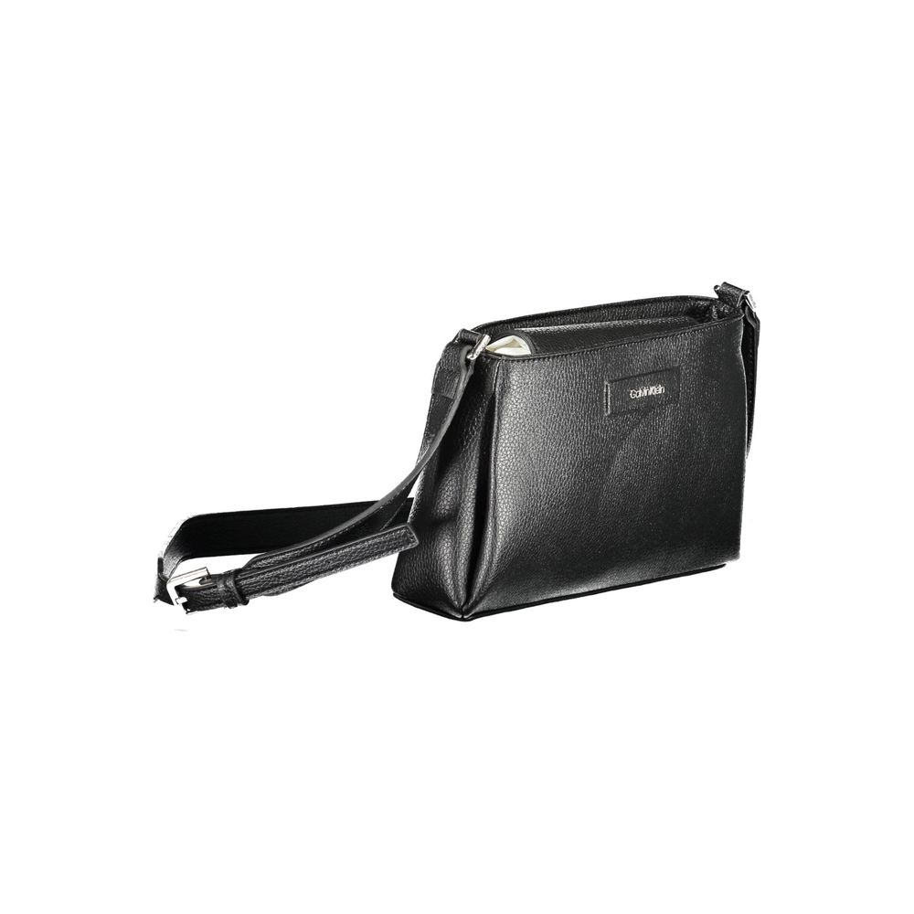 Calvin Klein Zwarte Polyester Handtas
