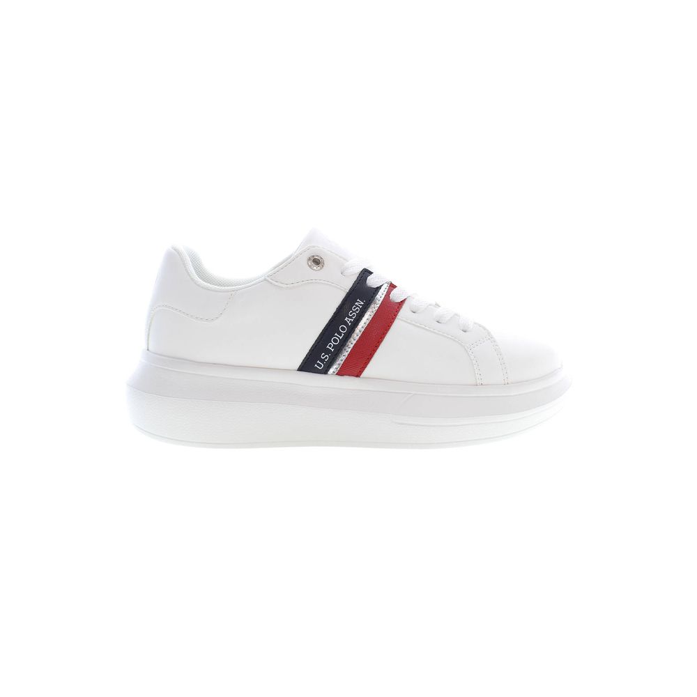 Sneaker blanche en polyester US POLO ASSN.