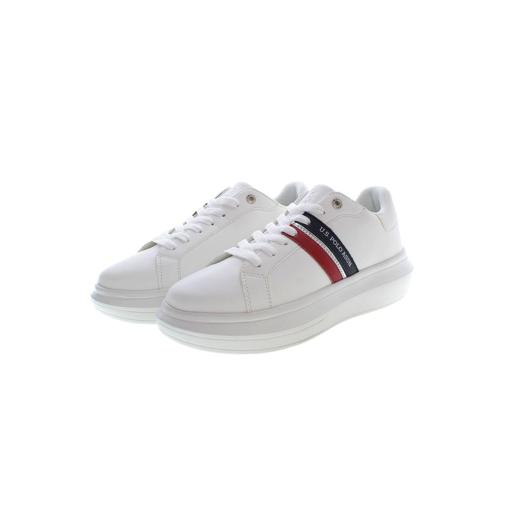 Sneaker blanche en polyester US POLO ASSN.