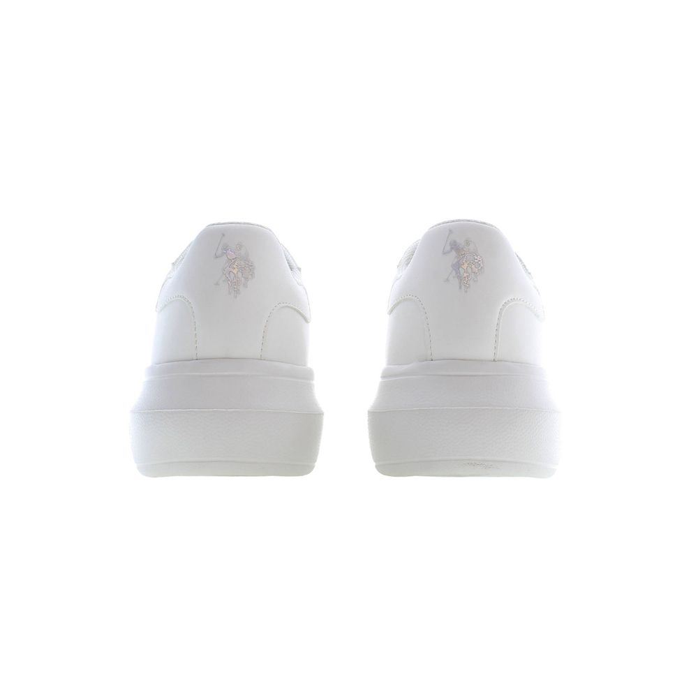 Sneaker blanche en polyester US POLO ASSN.