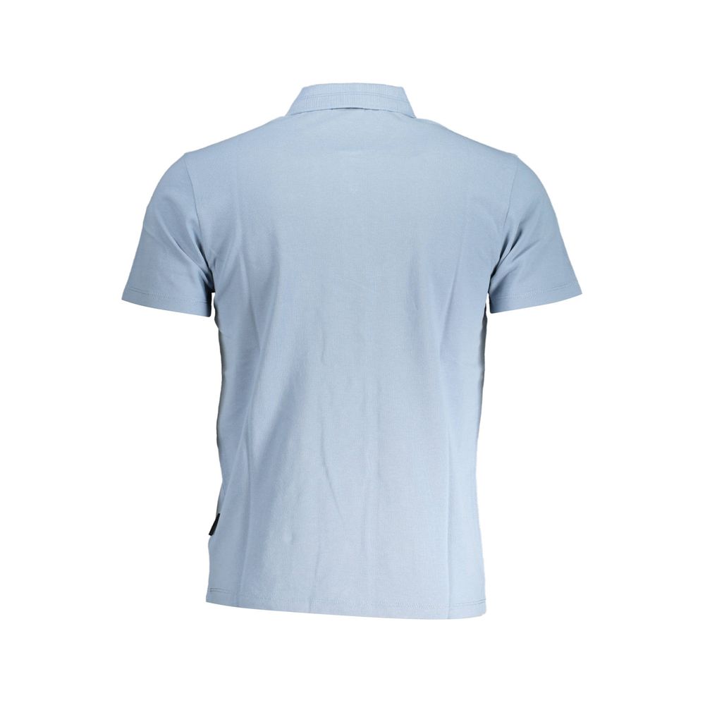 Polo en coton bleu Napapijri