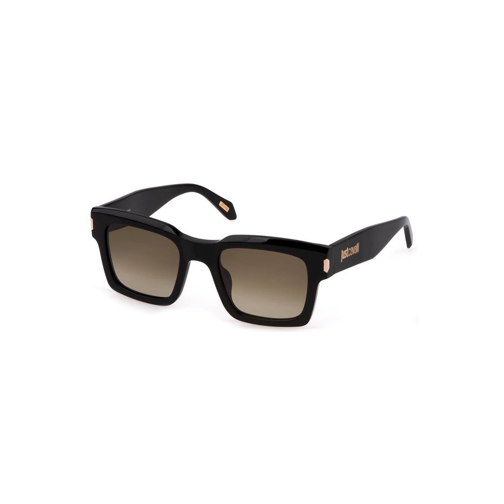 Lunettes de soleil pour femme en plastique noir Just Cavalli